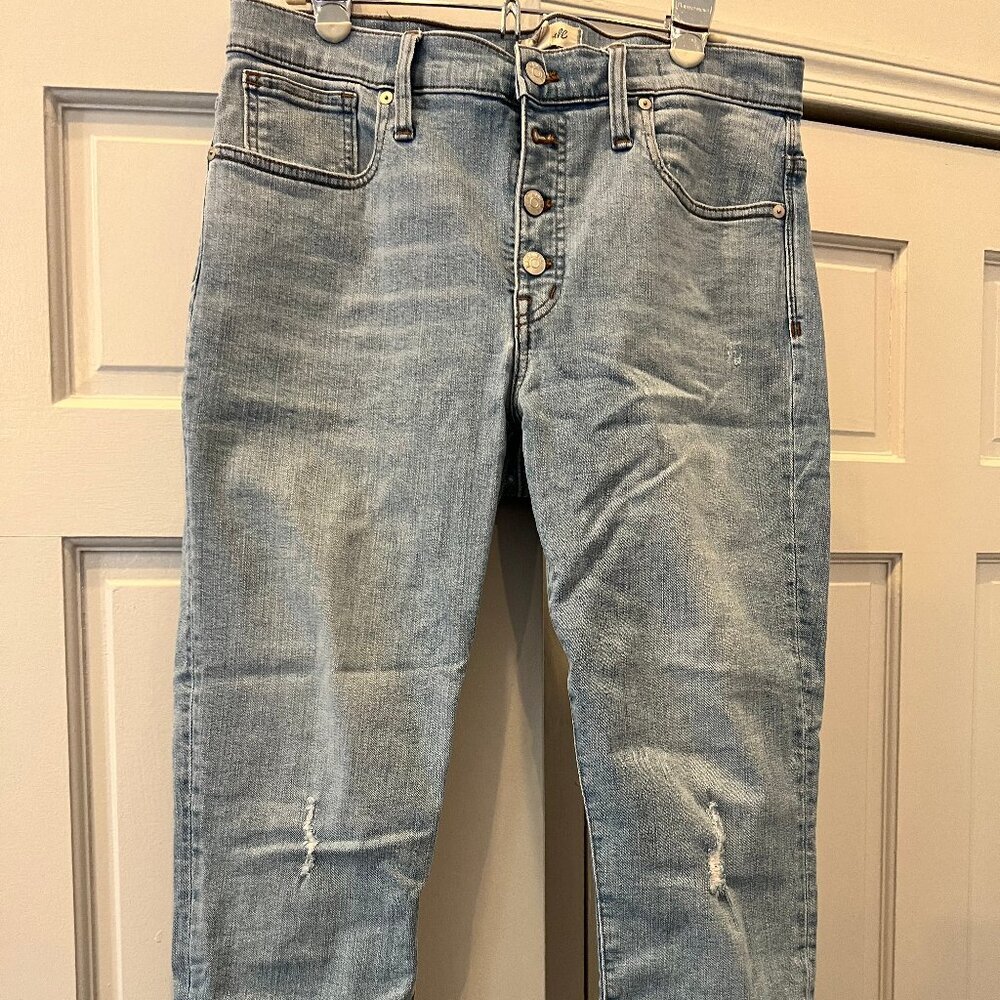 Madewell 9" high-rise skinny jeans size 31